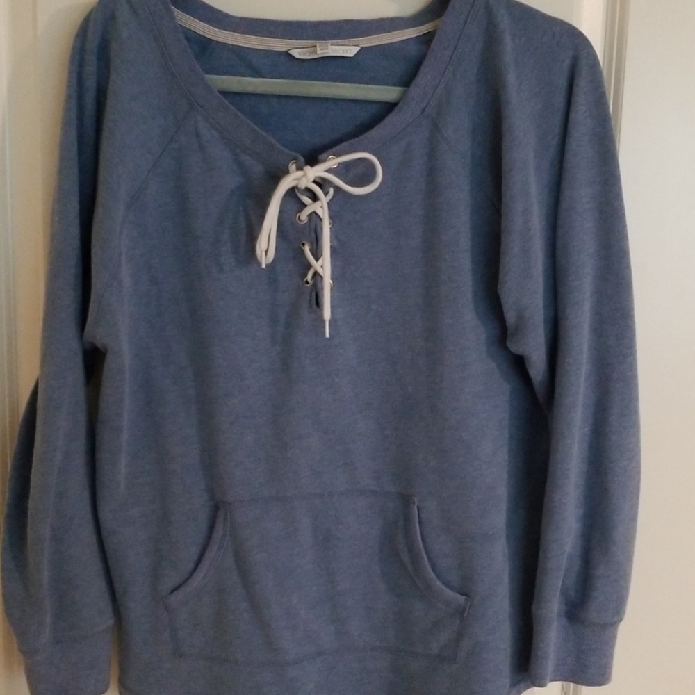 Light blue sweatshirt